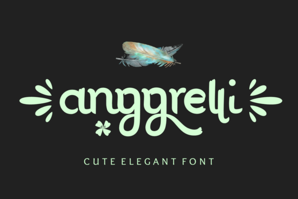 Anggrelli: A Flowing Script for Creative Campaigns