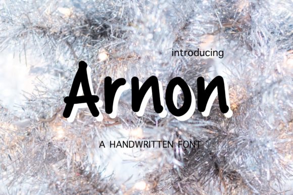 Arnon: A Sweet Handwritten Font