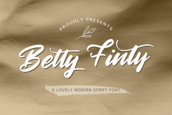 Betty Finty: A Classy Script Font