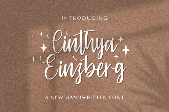 Cinthya Einzberg: A Stylish Script for Branding