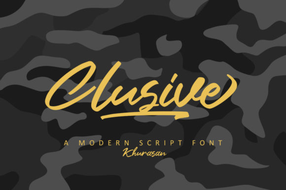 Clusive Font: Elegant Script for Makers