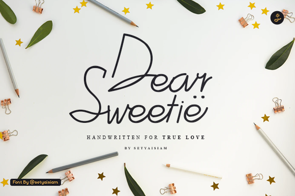Dear Sweetie Font: A Friendly Typeface for Editorial Design
