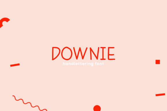Downie: A Quirky Handwritten Font