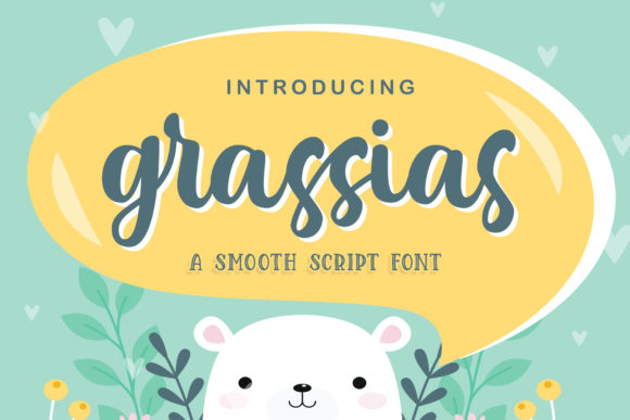 Grassias: A Flowing Script Font for Web Design