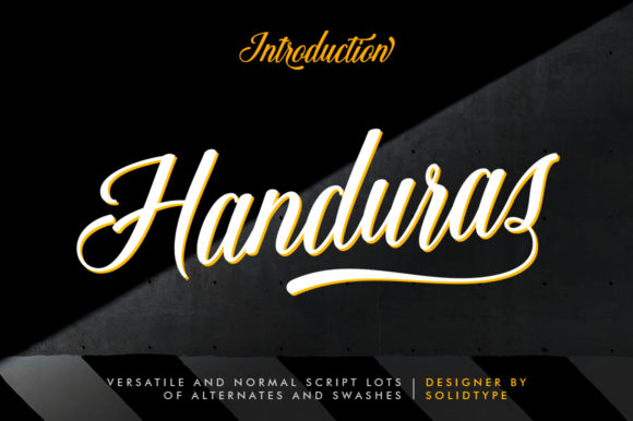 Handuras: A Flowing Handwritten Font