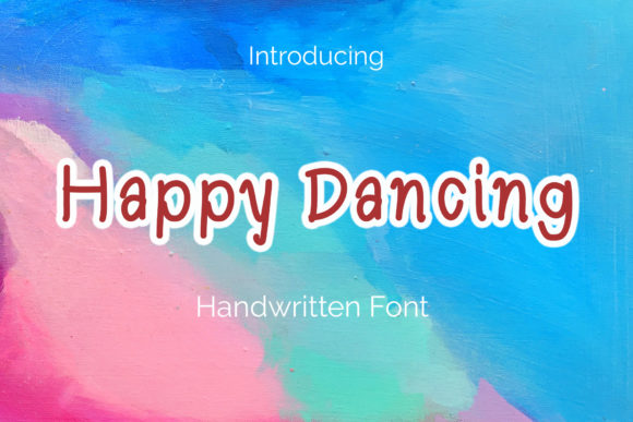 Happy Dancing Font for Web Design