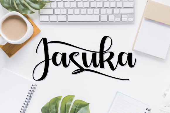 Jasuka: A Handwritten Font for Creative Makers
