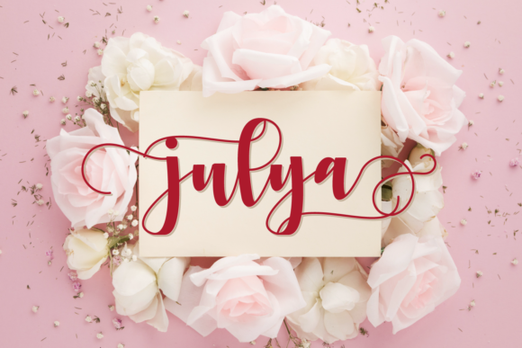 Julya: A Elegant Handwritten Font for Business