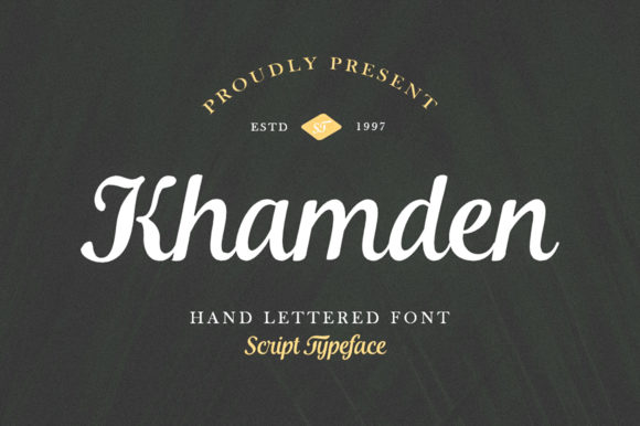 Khamden: A Flowing Font for Web Design