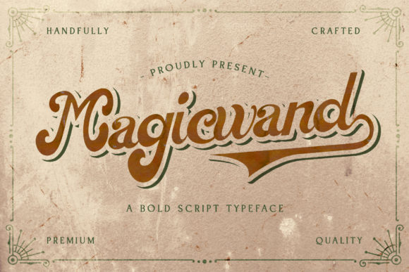 Magic Wand Font for Web Design