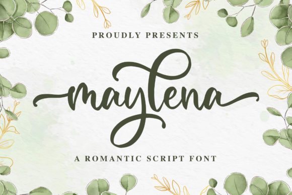 Maylena: Elegant Handwritten Font