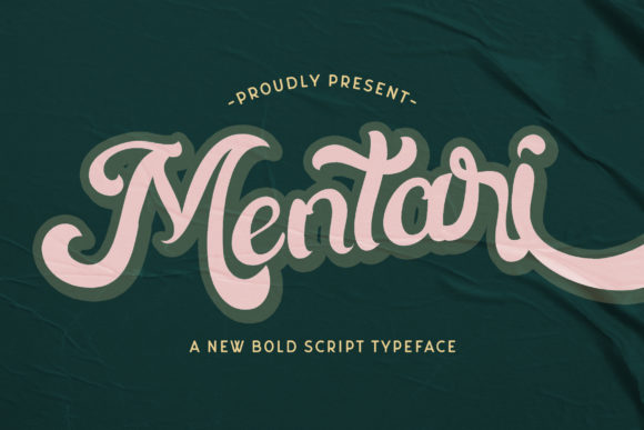 Mentari: A Stylish Font for Small Business Branding