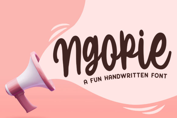 Ngopie: A Quirky Font for Business Magic
