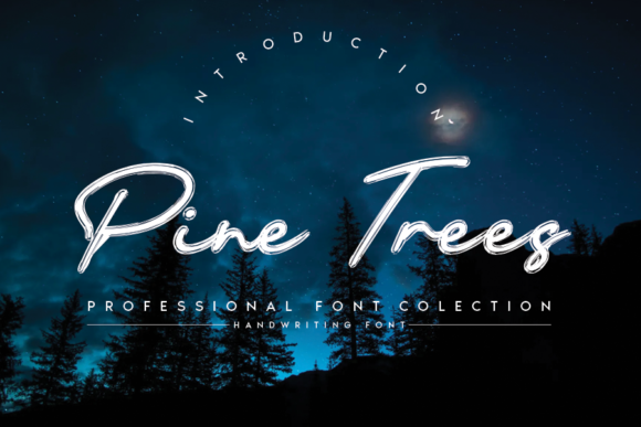 Pine Trees Font Review