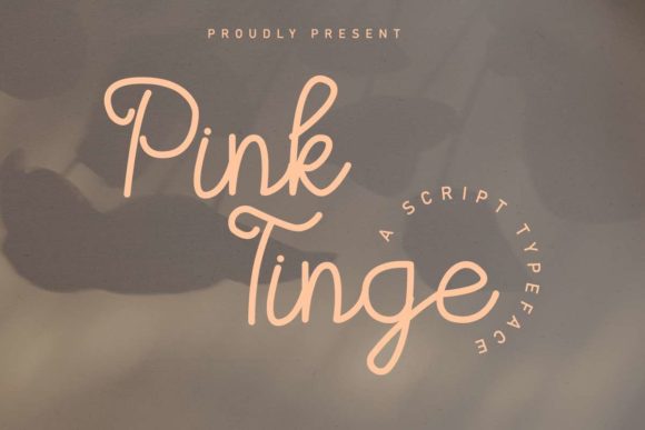 Pink Tinge Font: Elegant Script for Creative Projects