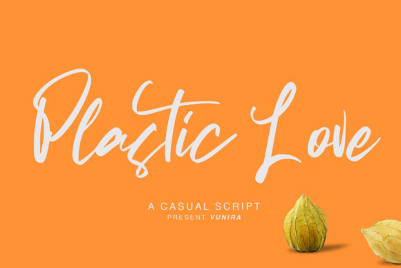 Plastic Love Font for Web Design