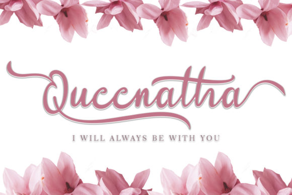 Queenatha: A Flowing Script for Creative Projects