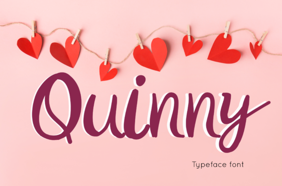 Quinny: A Flowing Script for Creative Projects