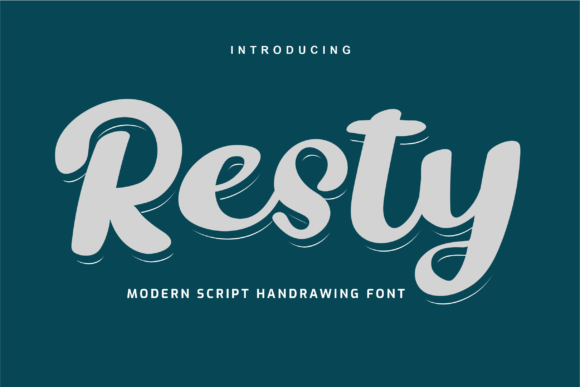 Resty: A Handwritten Font for Business