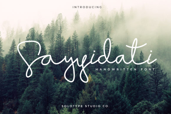 Sayyidati: A Font for Creative Campaigns