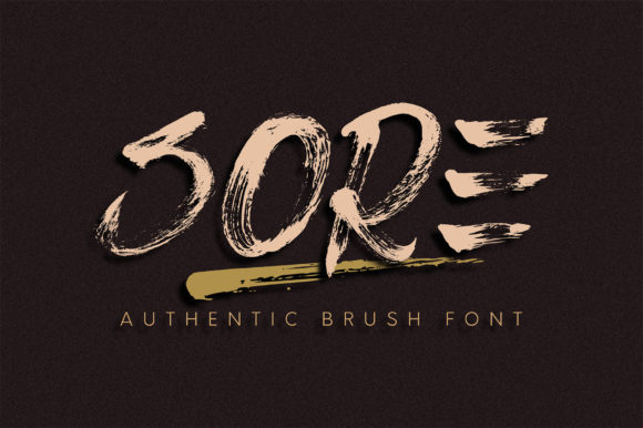 Sore: A Handwritten Font for Web Design