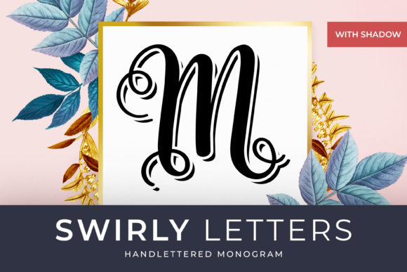 Swirly Letters: A Unique Handwritten Font