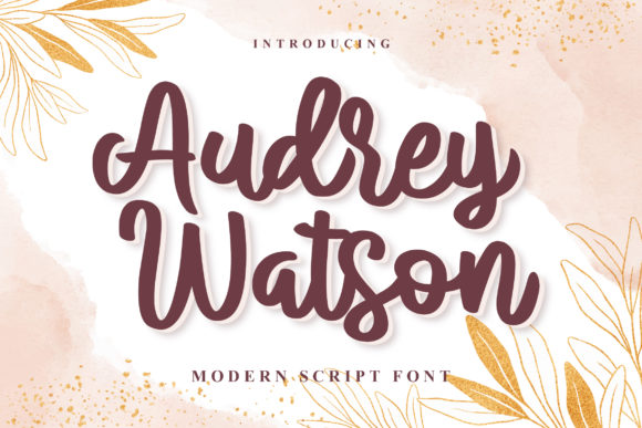Use Audrey Watson for Elegant Web Typography