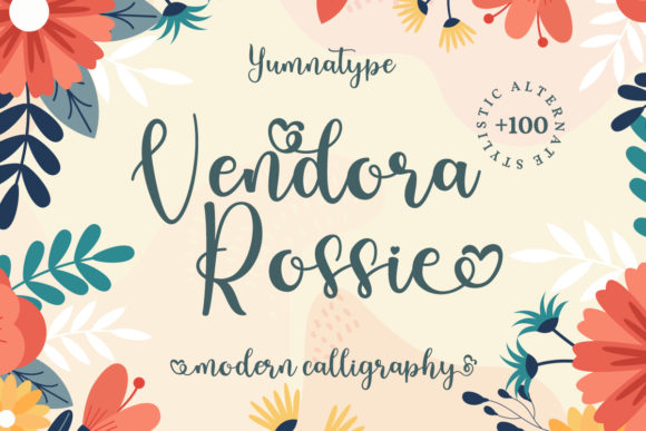 Vendora Rossie: A Font for Elegant Branding